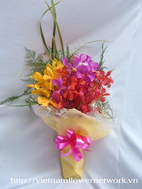 bouquet of orchids for women