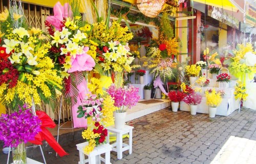Vietnam funeral flower shop