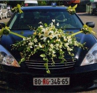 Wedding Flower Cars 001